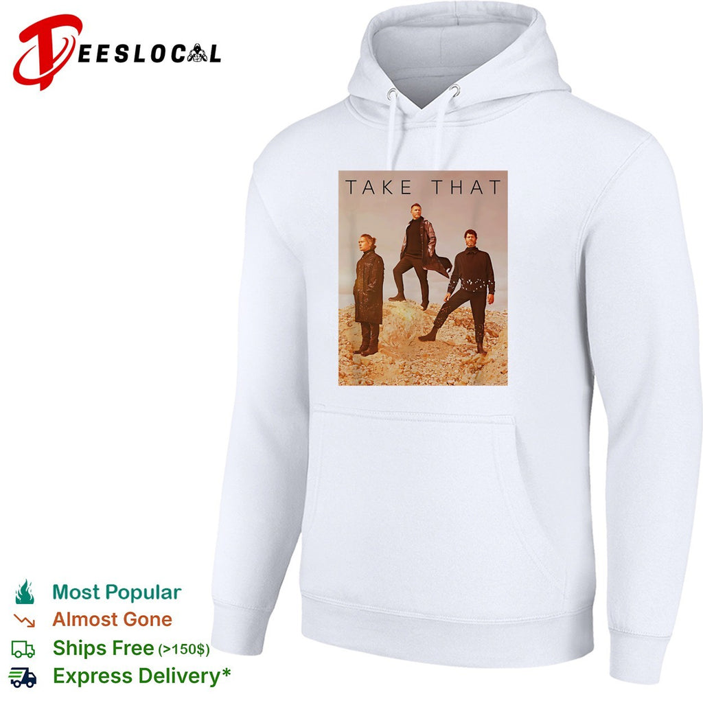 Take That band portrait standing shirt