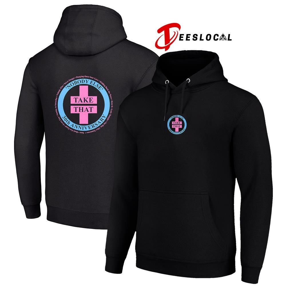 Take That never forget 30th anniversary logo shirt