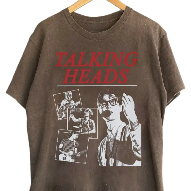 Talking Heads Stop Making Sense Shirt, Retro Style Albums 90s Unisex Graphic Tee Shirt Fashion Clothing Hoodie Sweatshirt