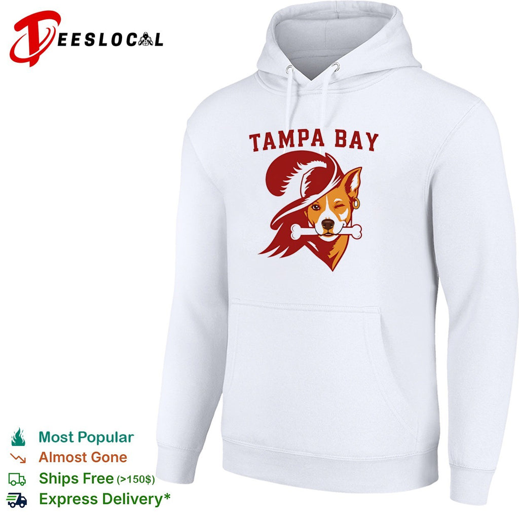 Tampa Bay Dog Pirate with Bone football fan shirt