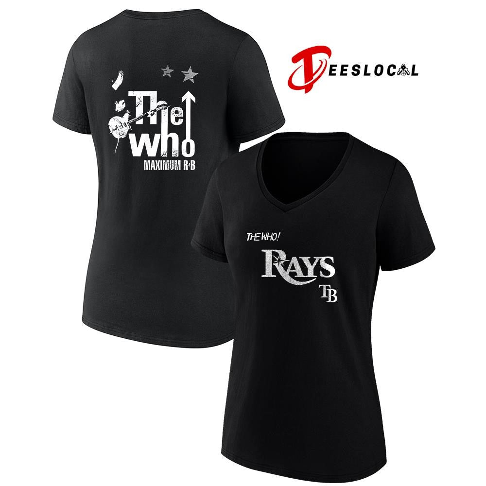 Tampa Bay Rays The Who Maximum R B North American Farewell tour graphic shirt