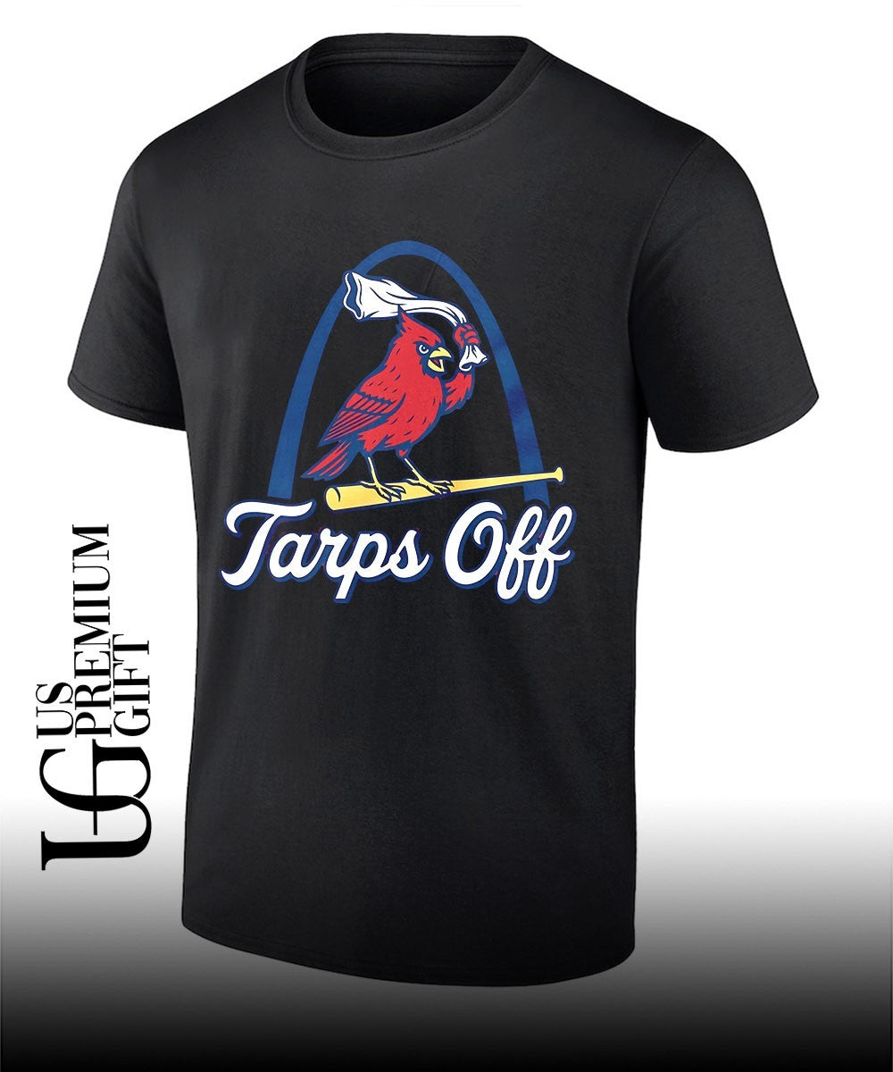 Tarps Off St. Louis Cardinals baseball logo shirt