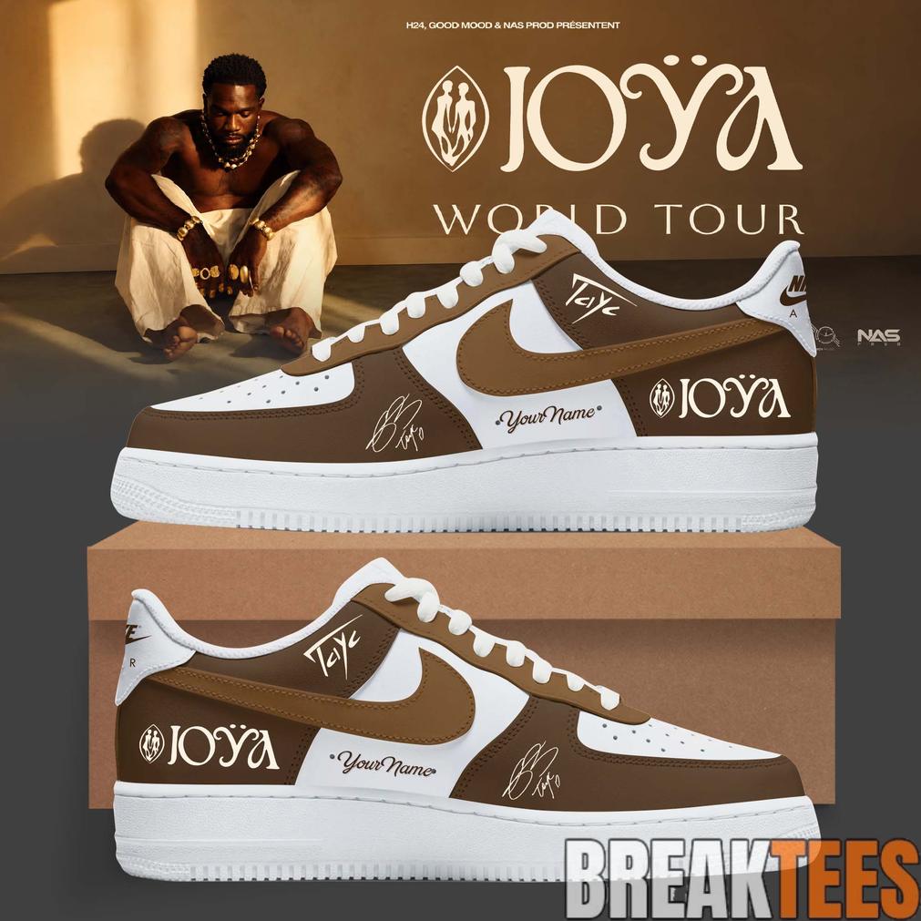 Tayc JOYA WORLD TOUR 2026 Special AF1 Shoes