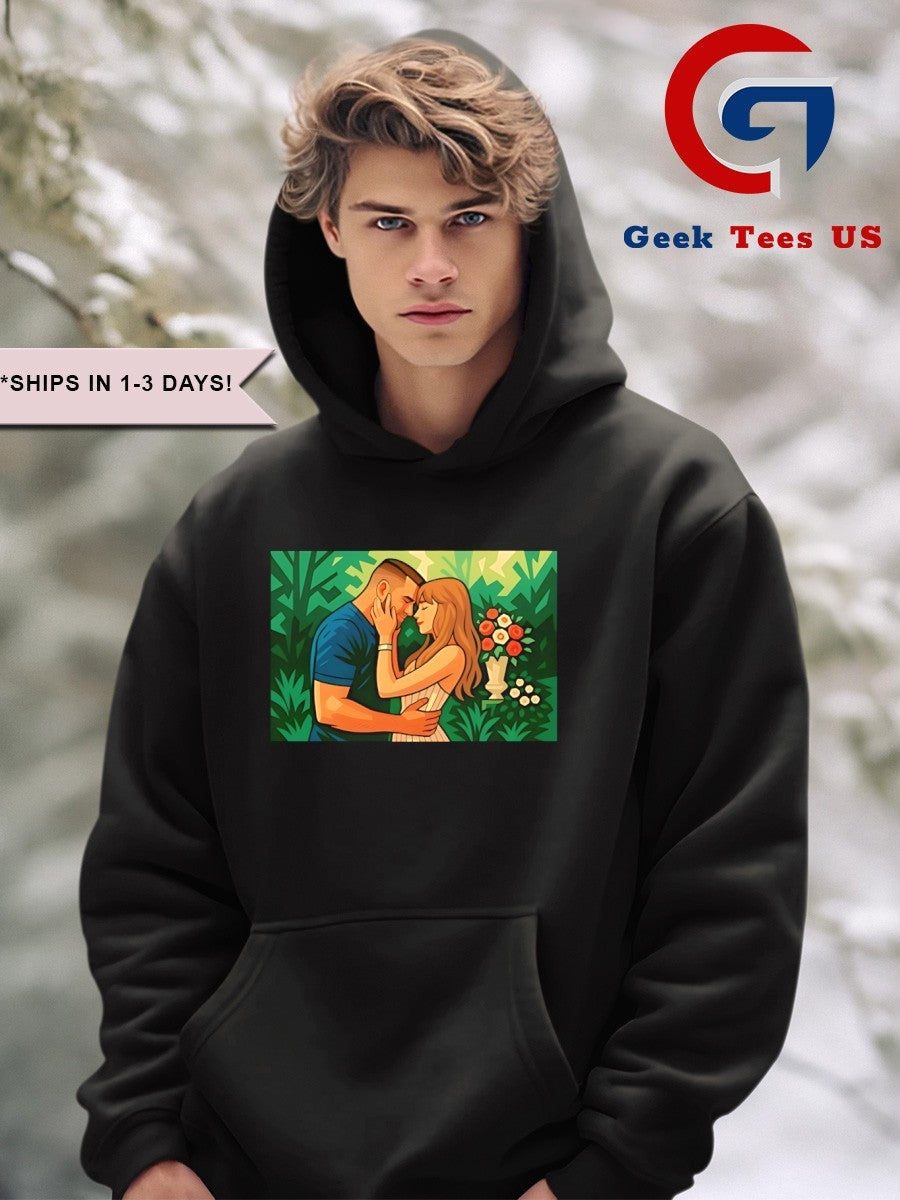 Taylor and Travis Kelce Engagement 2025 Romantic shirt