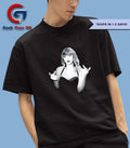 Taylor middle finger photo shirt