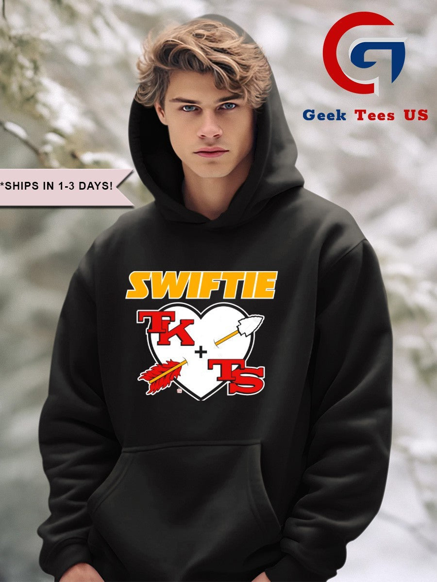 Taylor plus Travis Kelce Swiftie shirt