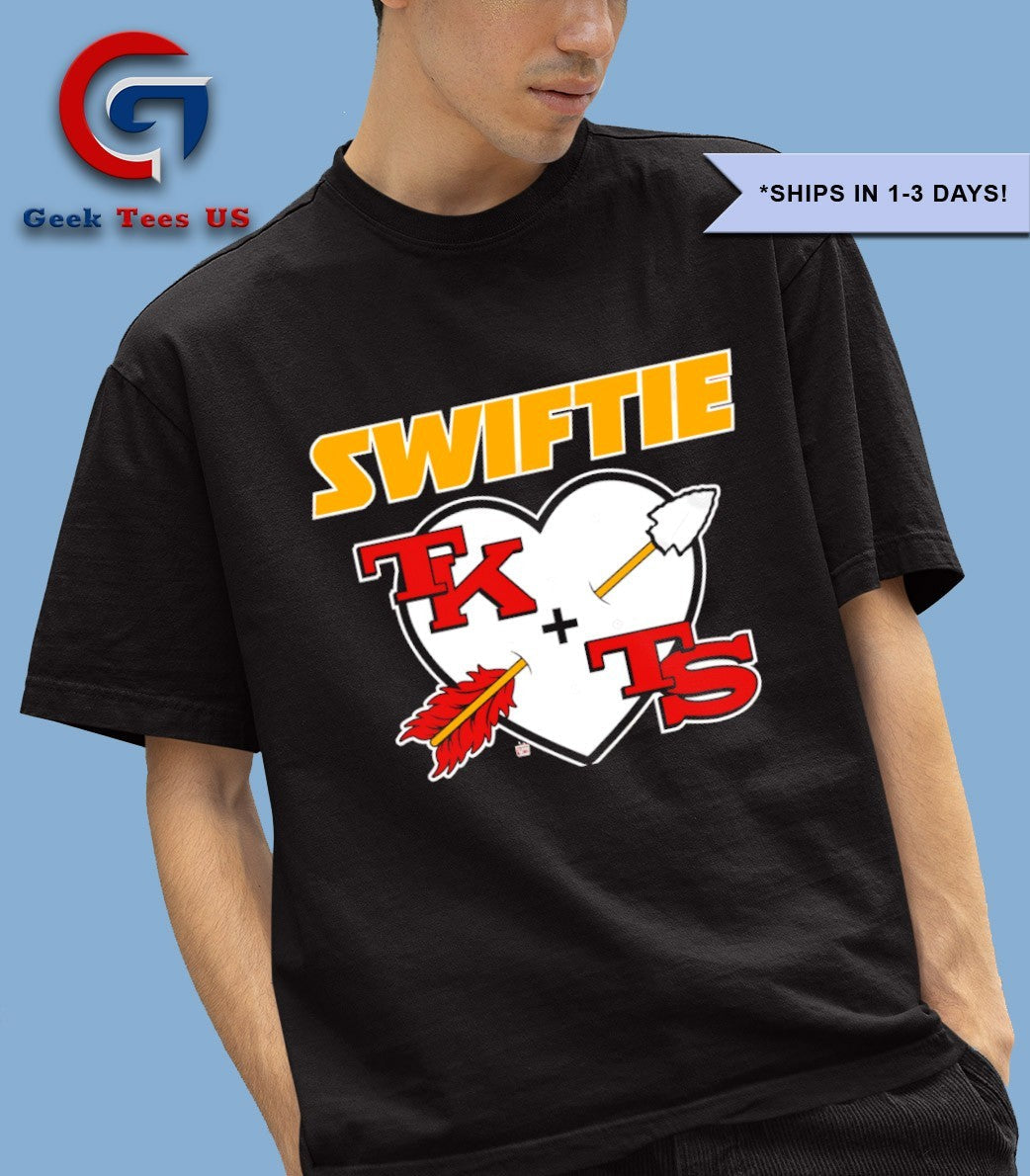 Taylor plus Travis Kelce Swiftie shirt