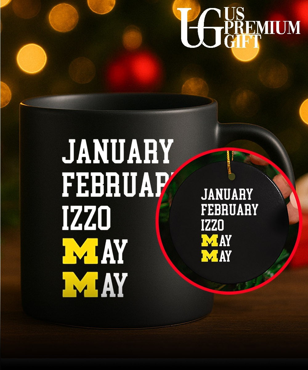January February Izzo May May Michigan Wolverines basketball shirt