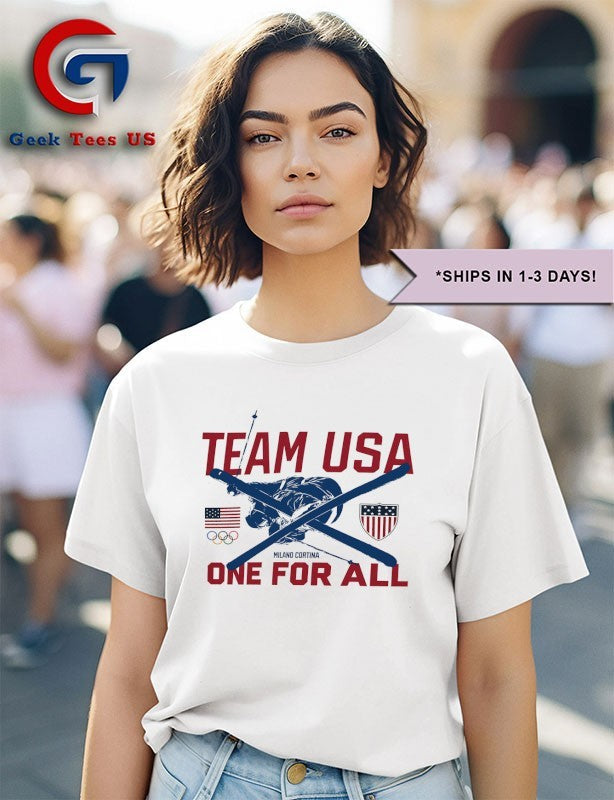 Team USA One For All 2026 Winter Olympics shirt