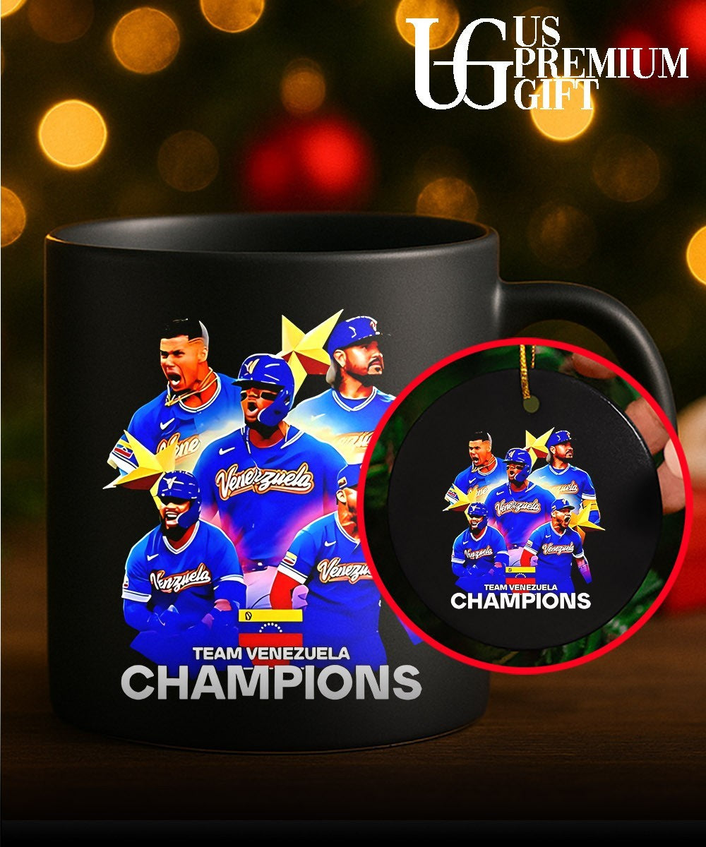 Team Venezuela baseball 2026 WBC Champions graphic shirt