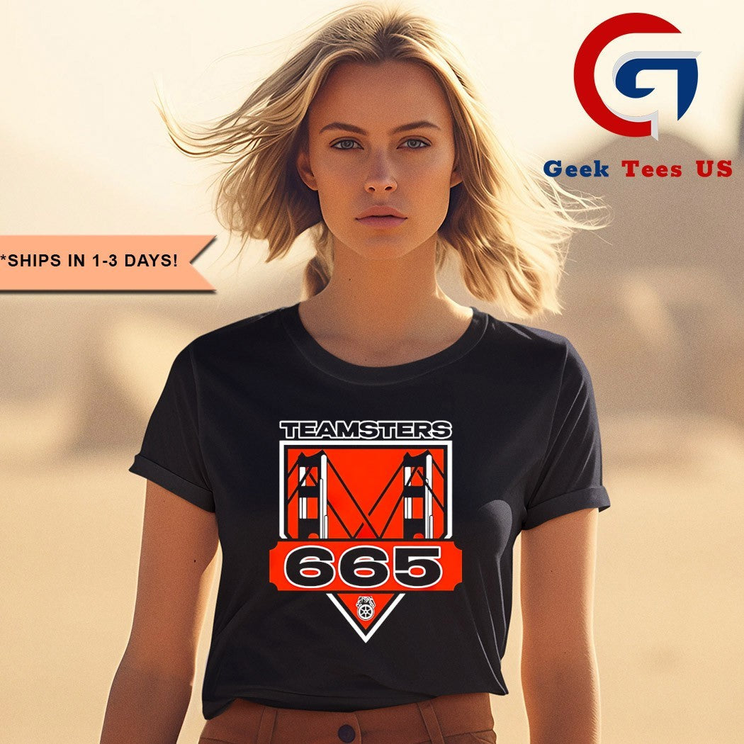 Teamsters Local 665 San Francisco Bridge shirt