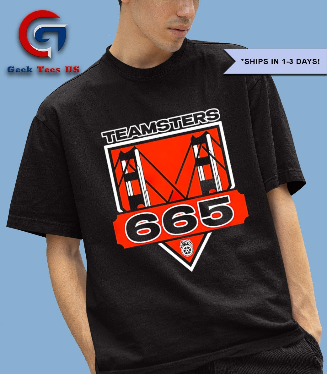 Teamsters Local 665 San Francisco Bridge shirt
