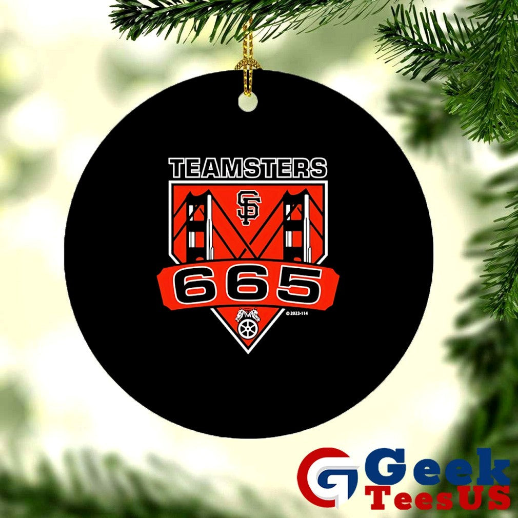 Teamsters Local 665 San Francisco Bridge graphic shirt