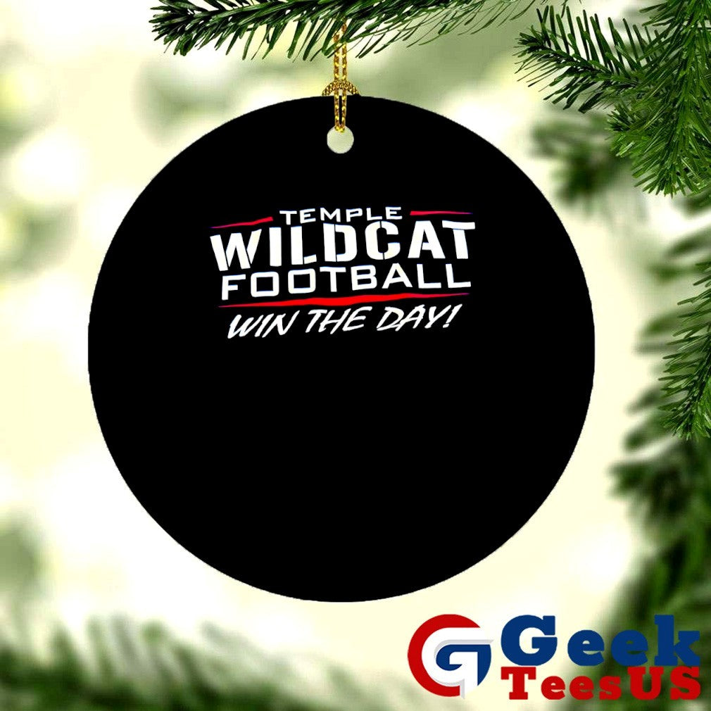 Temple Wildcat football win the day shirt