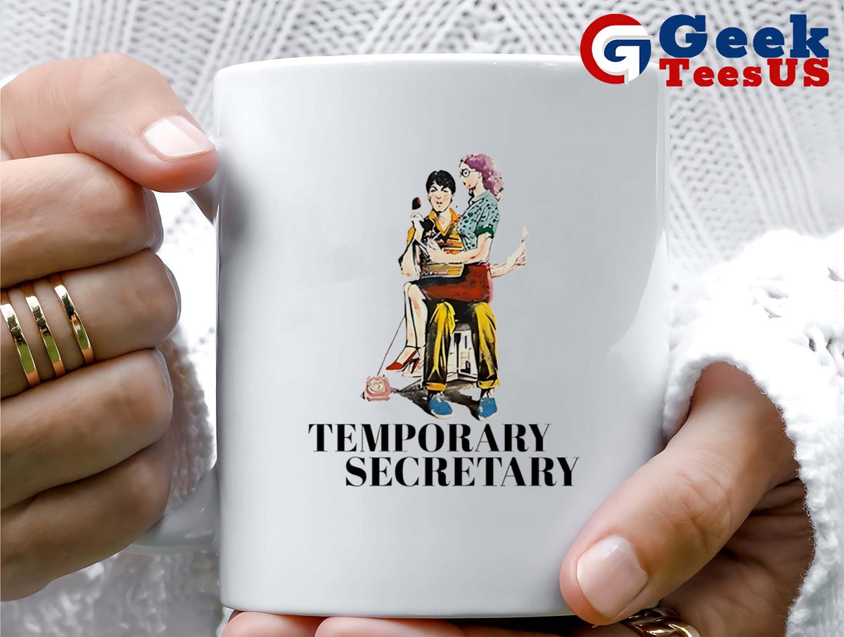 Temporary Secretary graphic shirt