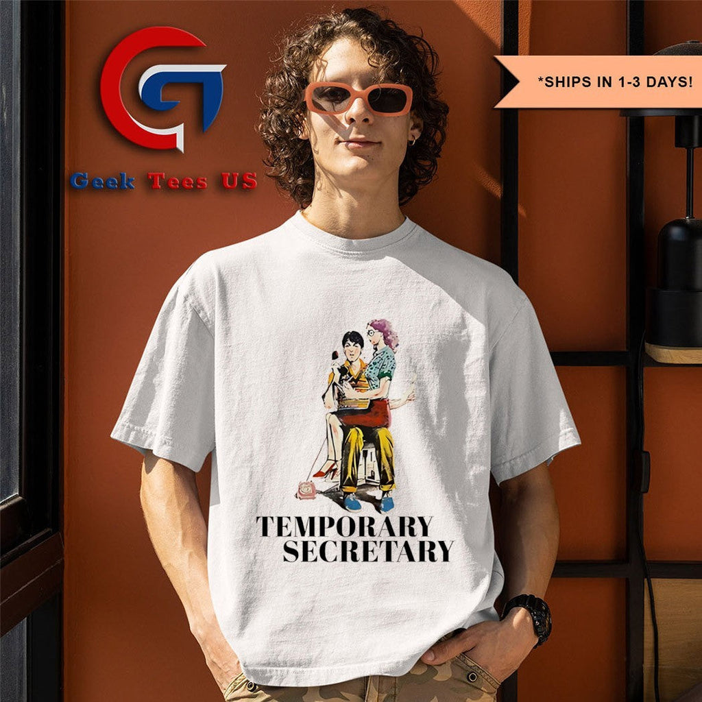 Temporary Secretary graphic shirt
