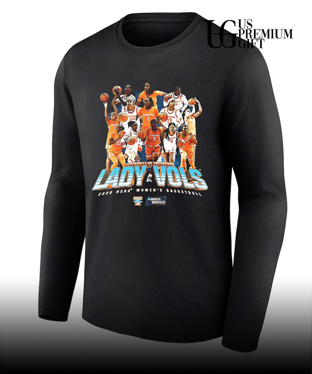 Tennessee Lady Volunteers women’s basketball NCAA March Madness 2026 shirt