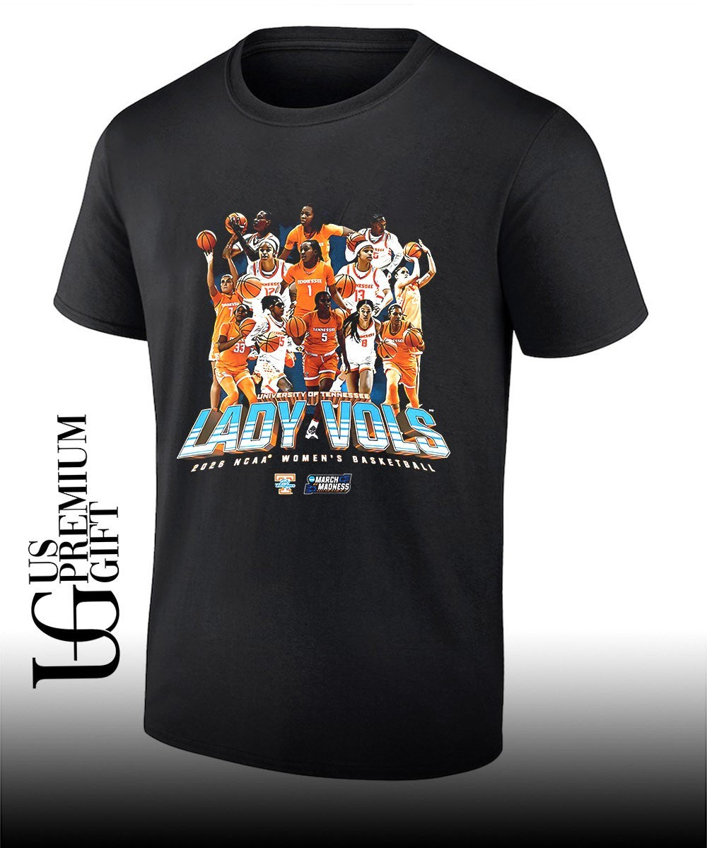 Tennessee Lady Volunteers women’s basketball NCAA March Madness 2026 shirt