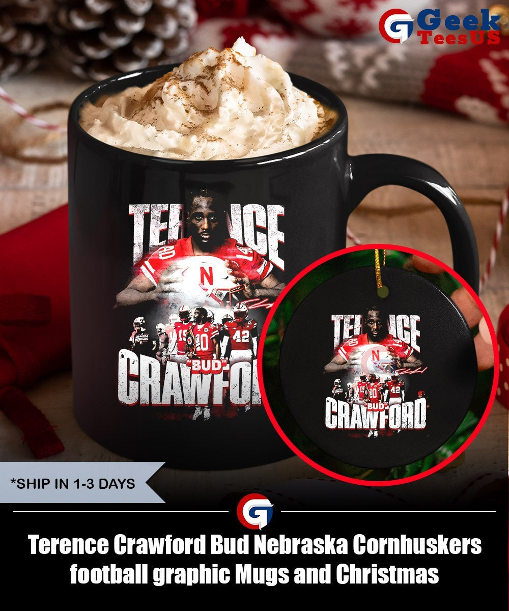 Terence Crawford Bud Nebraska Cornhuskers football graphic shirt
