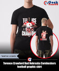 Terence Crawford Bud Nebraska Cornhuskers football graphic shirt