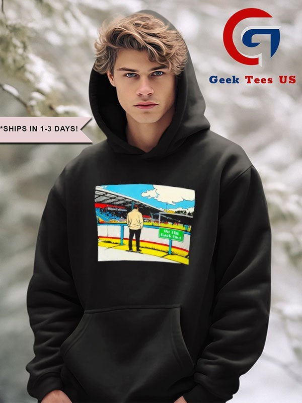 Terraces on the back foot shirt