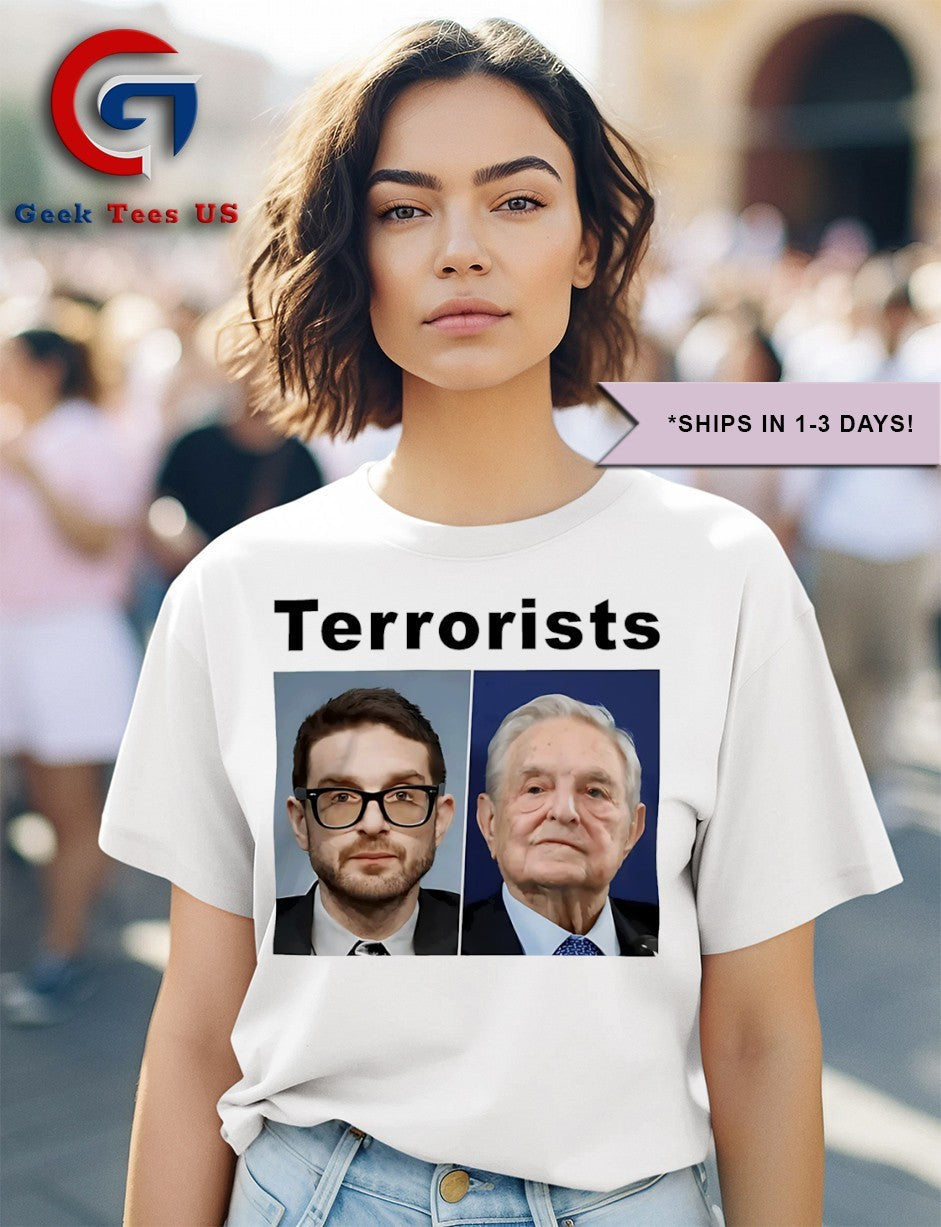 Terrorists George Soros and Son Alex shirt