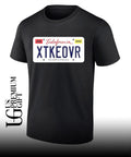 Teslafornia X Takeover 2025 logo shirt