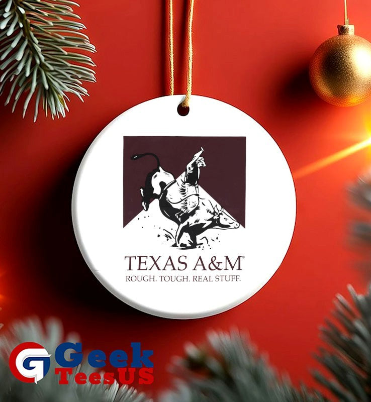 Texas A&M rough tough bull rider shirt