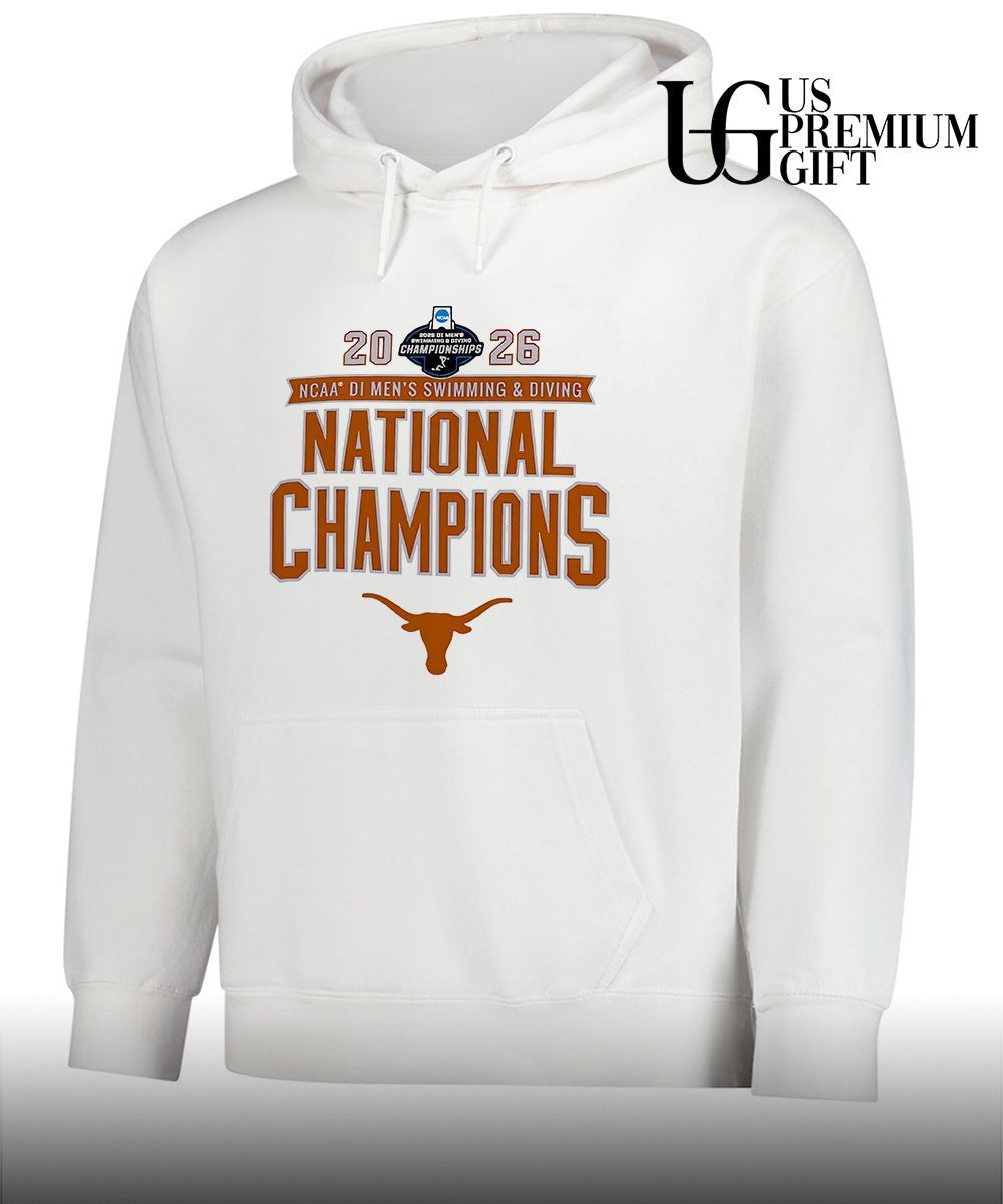 Texas Longhorns 2026 NCAA Men’s Swimming and Diving National Champions shirt