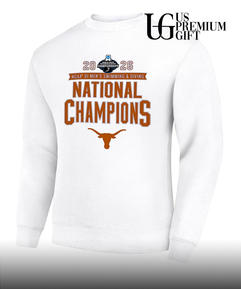Texas Longhorns 2026 NCAA Men’s Swimming and Diving National Champions shirt