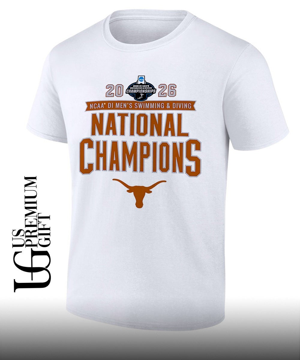 Texas Longhorns 2026 NCAA Men’s Swimming and Diving National Champions shirt