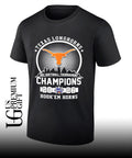 Texas Longhorns 2026 SEC Softball Tournament Champions City Skyline logo shirt