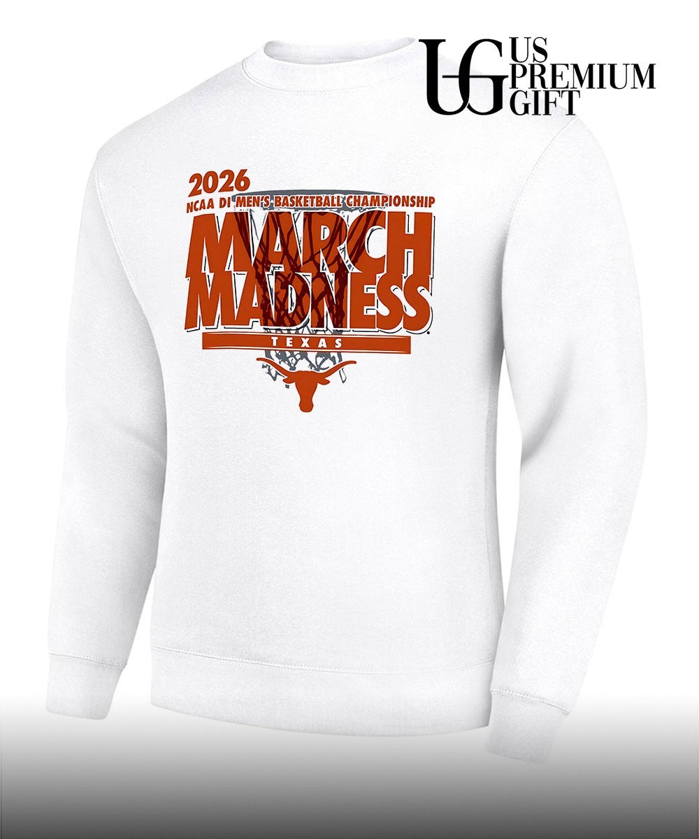 Texas Longhorns March Madness NCAA D1 Men’s basketball Championship 2026 shirt