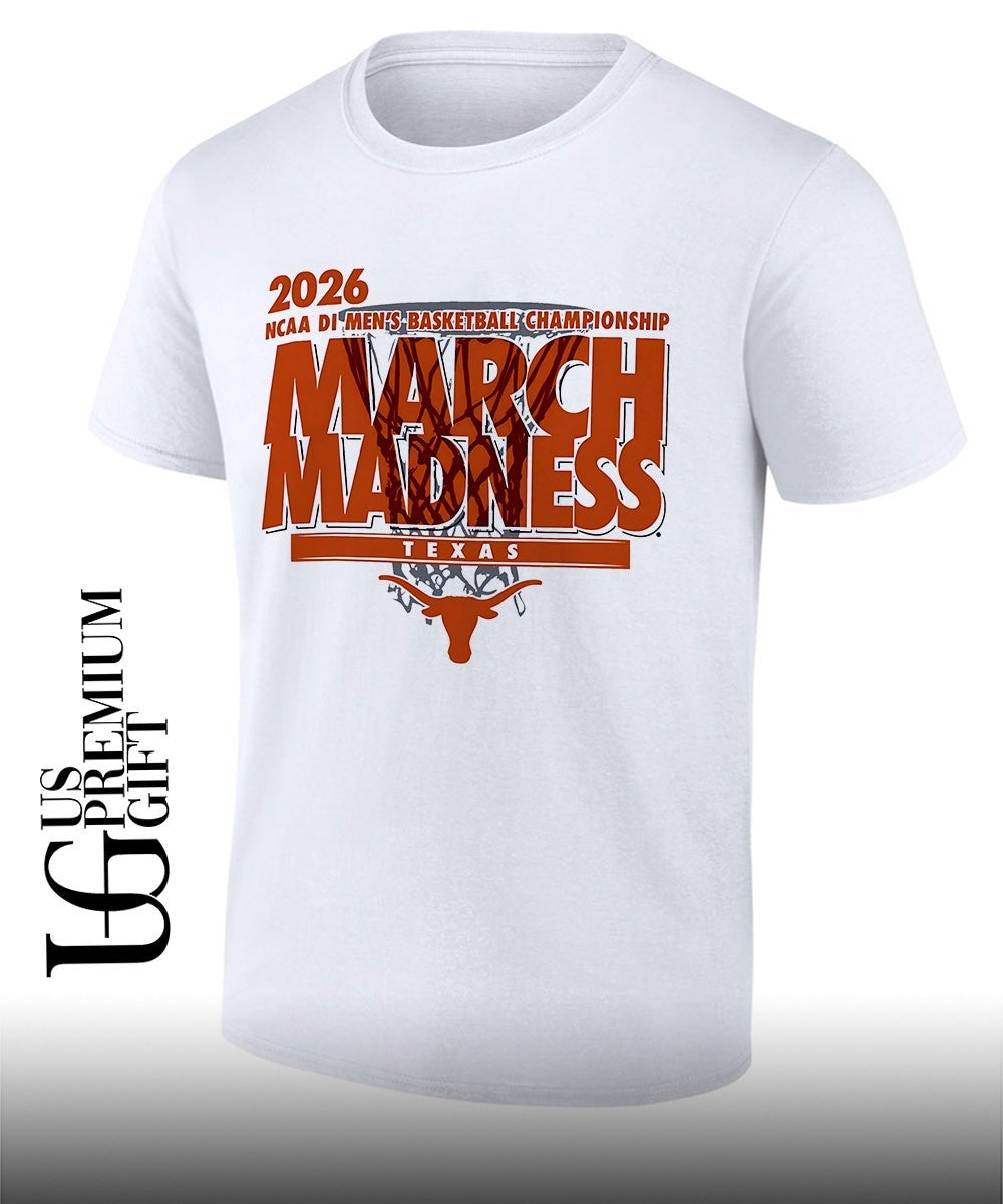 Texas Longhorns March Madness NCAA D1 Men’s basketball Championship 2026 shirt
