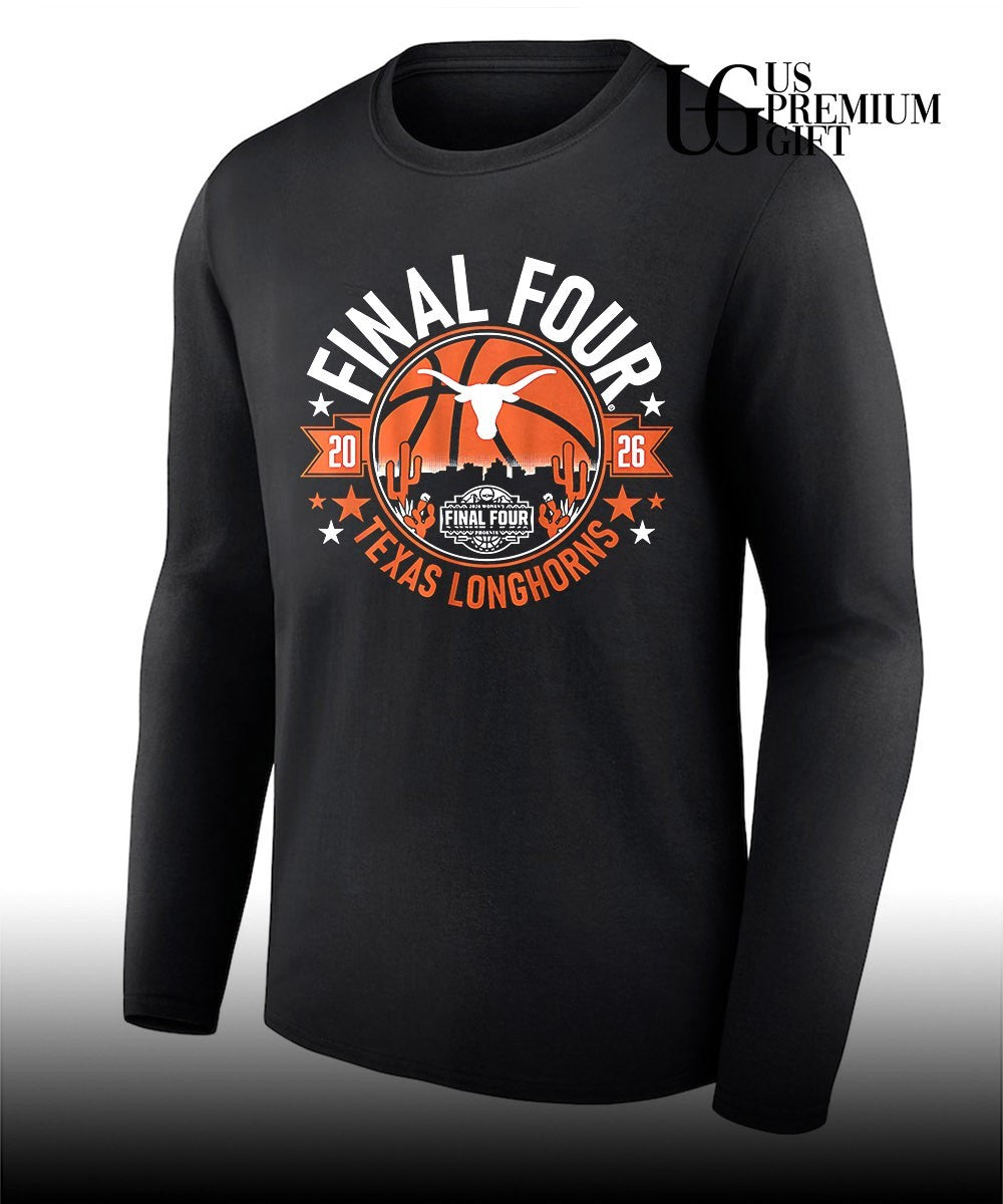 Texas Longhorns Men’s basketball 2026 Final Four shirt