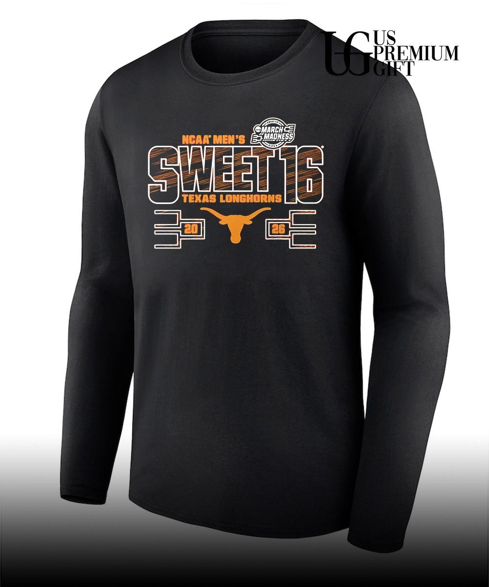 Texas Longhorns Sweet 16 NCAA March Madness Bound 2026 shirt