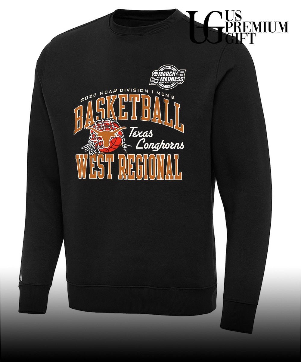 Texas Longhorns West Regional NCAA Division I Men’s Basketball March Madness shirt