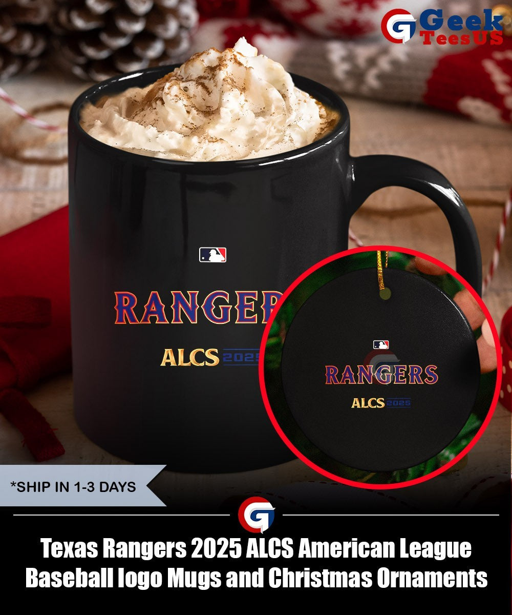 Texas Rangers 2025 ALCS American League Baseball logo shirt
