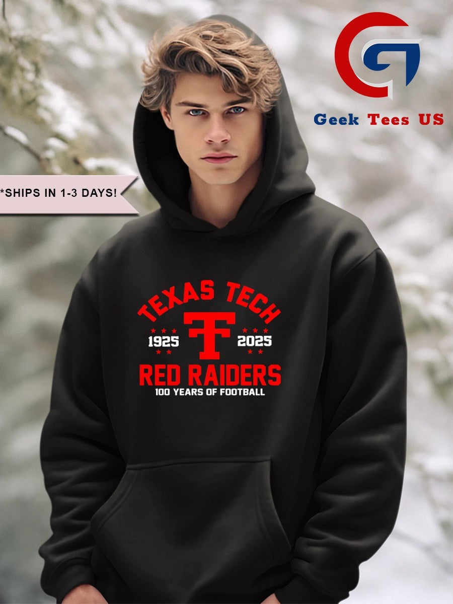 Texas Tech Red Raiders 100th Anniversary 1925-2025 shirt
