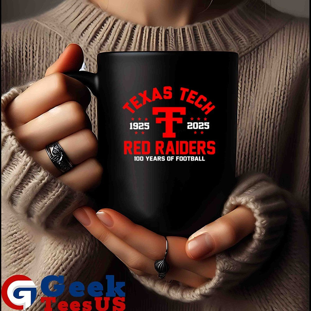 Texas Tech Red Raiders 100th Anniversary 1925-2025 shirt