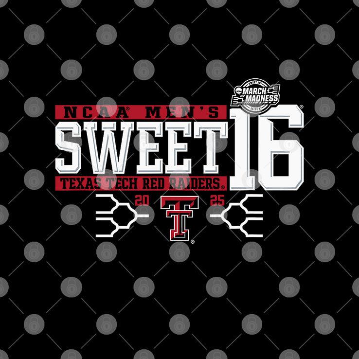 Texas Tech Red Raiders Sweet 16 2025 Men’s March Madness T Shirt