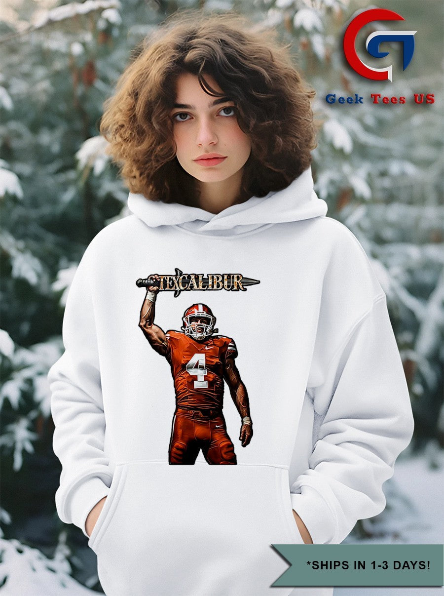 Texcalibur player Texas Longhorns shirt