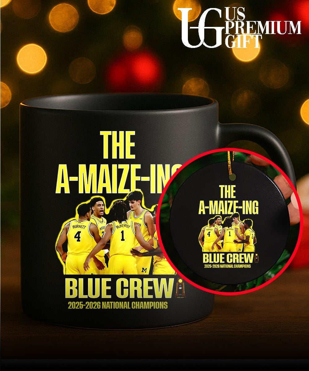 The A Maize Ing Blue Crew Michigan Wolverines Basketball National Champions 2026 shirt