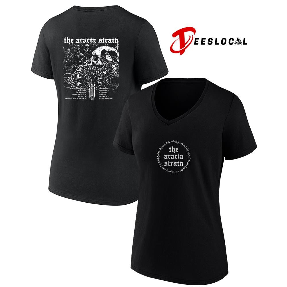 The Acacia Strain tracklist graphic shirt