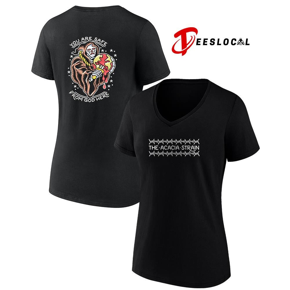 The Acacia Strain you are safe from God here art shirt