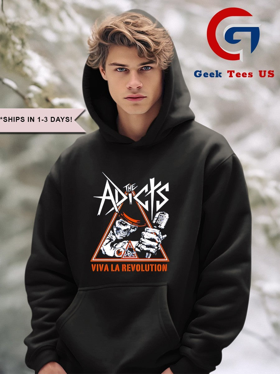The Adicts Viva La Revolution Skull shirt