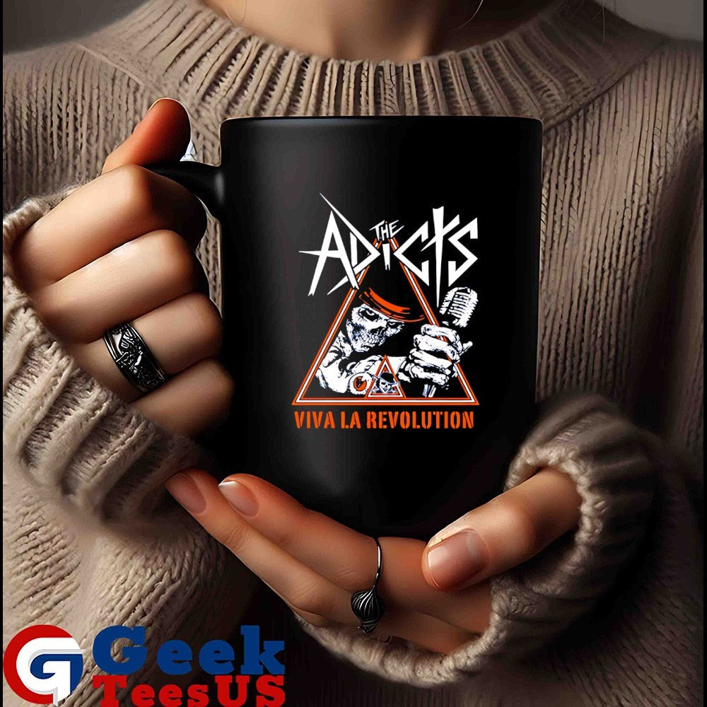 The Adicts Viva La Revolution Skull shirt