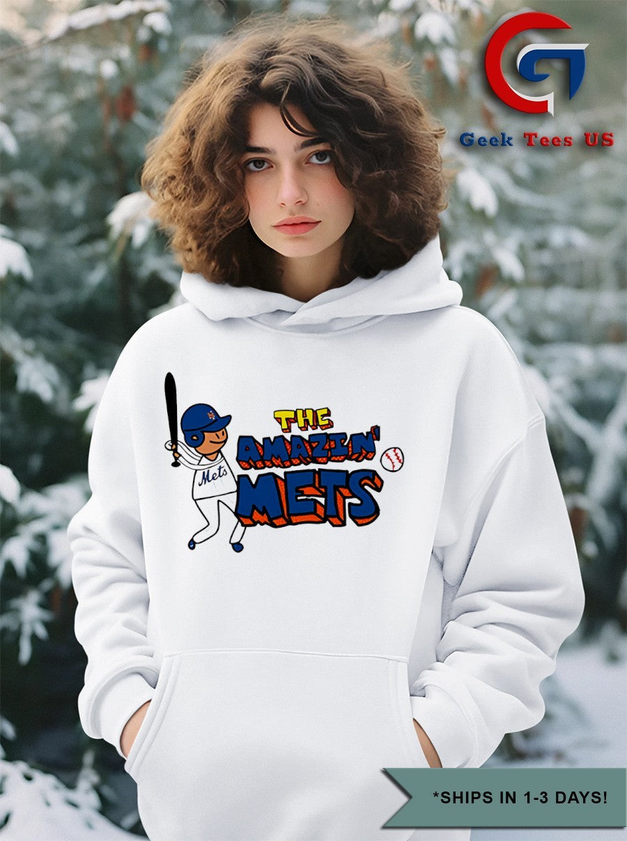The Amazin Mets MLB art shirt