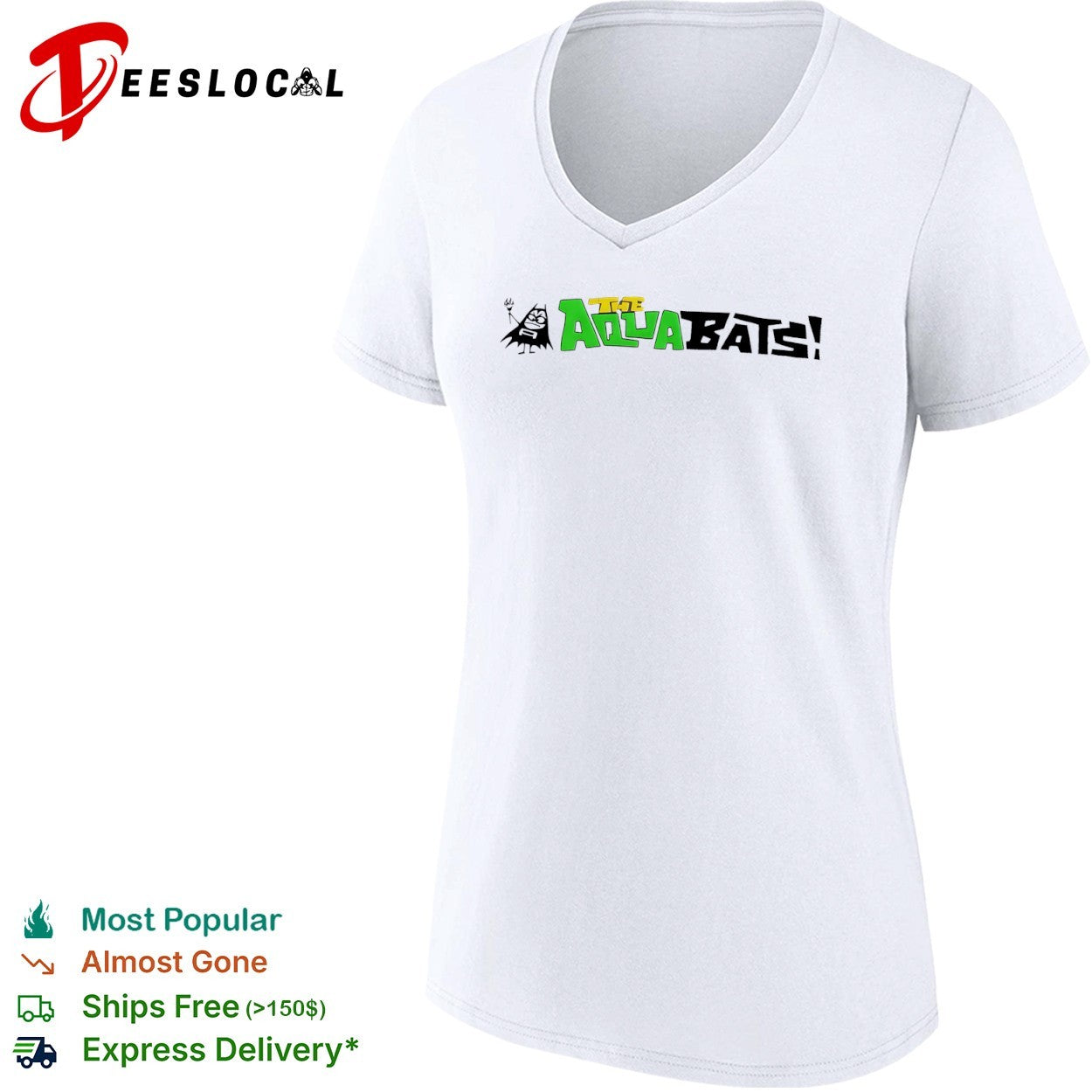 The Aquabats Logo ska punk music shirt