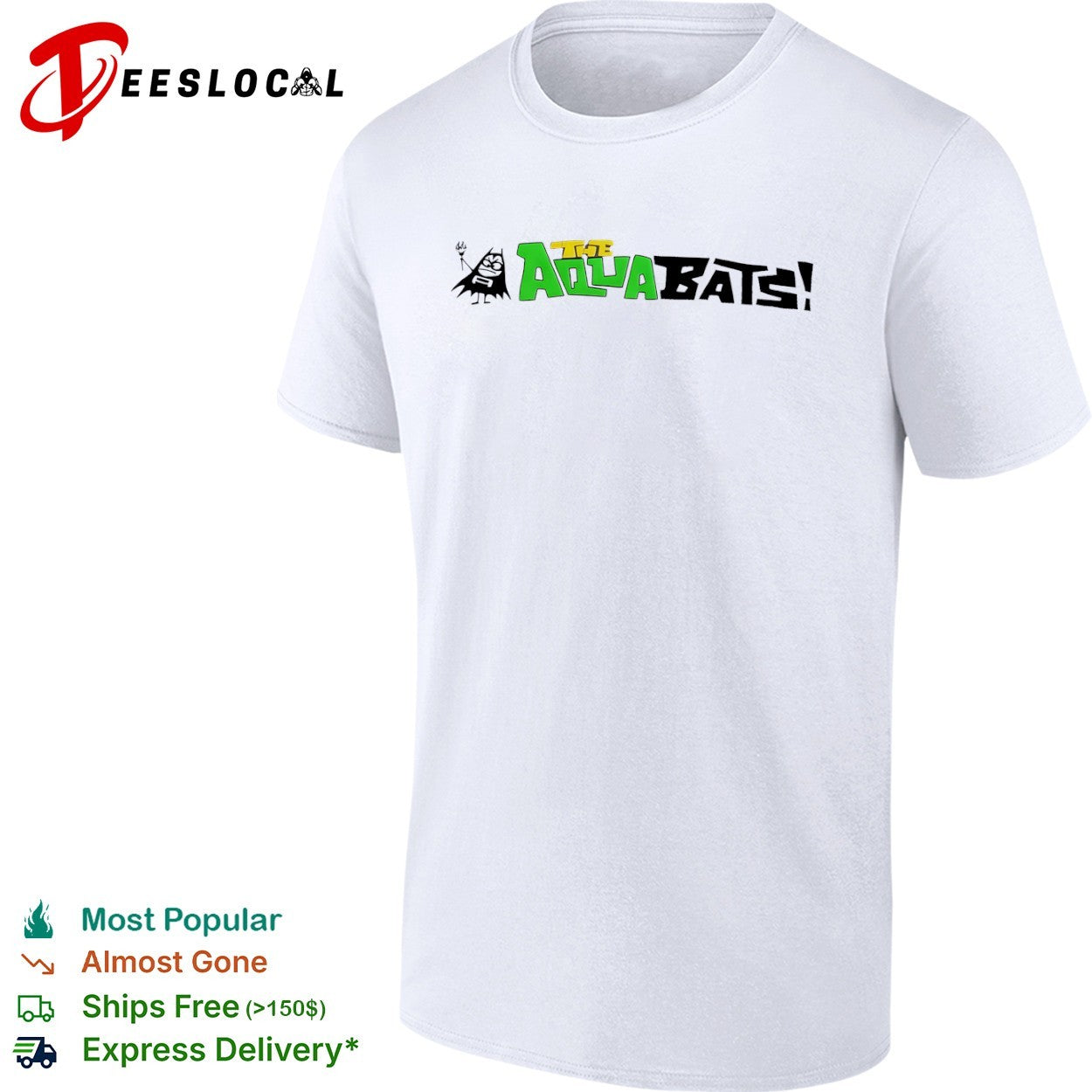 The Aquabats Logo ska punk music shirt